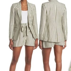 L'AGENCE Alex Paperbag Shorts NEW